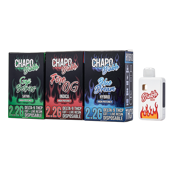 Chapo Extrax Diablo Disposable 2.2G $16.99