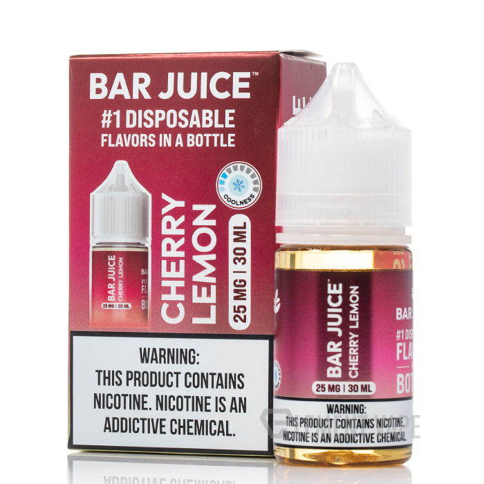 Cherry Lemon - Bar Juice Salts - 30mL - $9.99 Cherry Lemon - Bar Juice Salts - 30mL - $9.99