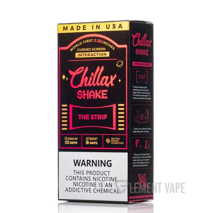 chillax shake vape flavors Chillax Shake 25000 Disposable