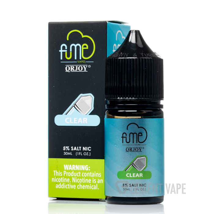 Clear - Fume QRJOY Salts - 30mL