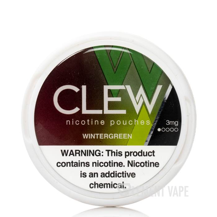 clew tobacco CLEW Nicotine Pouches - Wintergreen