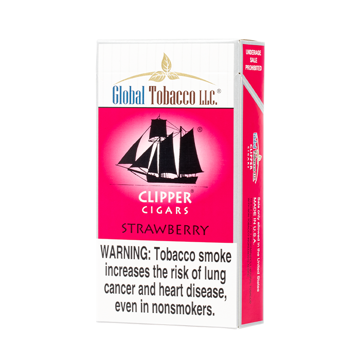 clipper tobacco Clipper 100s Cigarillos - Strawberry
