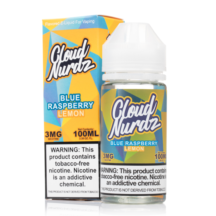 Blue Raspberry Lemon - Cloud Nurdz - 100mL $11.99