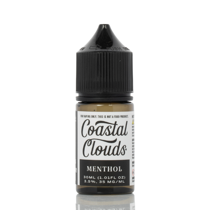 Menthol SALTS - Coastal Clouds Co. - 30mL - $9.99 Menthol SALTS - Coastal Clouds Co. - 30mL - $9.99