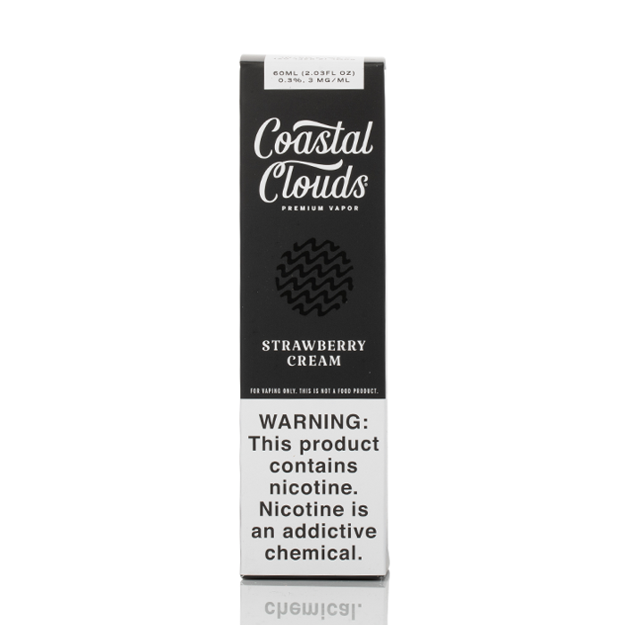 Strawberry Cream - Coastal Clouds Co. - 60mL