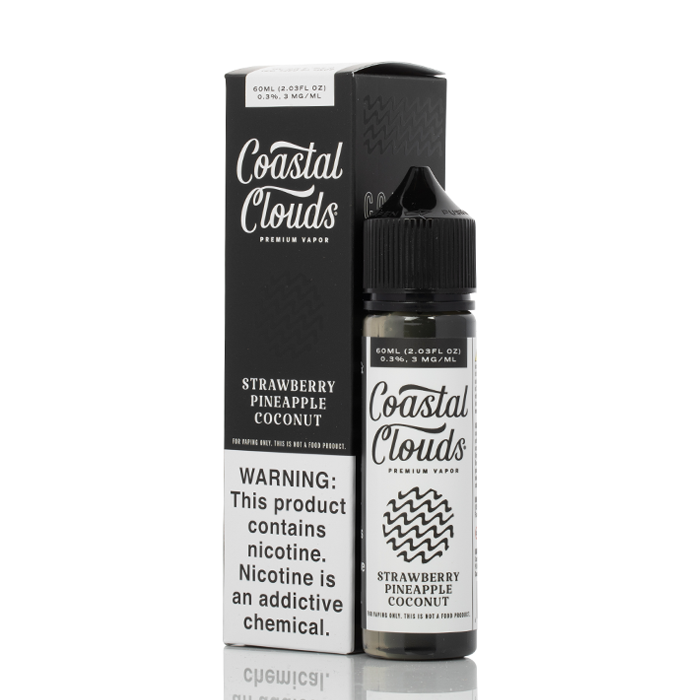 Strawberry Pineapple Coconut - Coastal Clouds Co. - 60mL $10.99