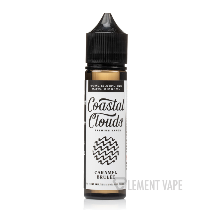 Coastal Clouds Salt E-Liquid - Caramel Brulee - 30ml