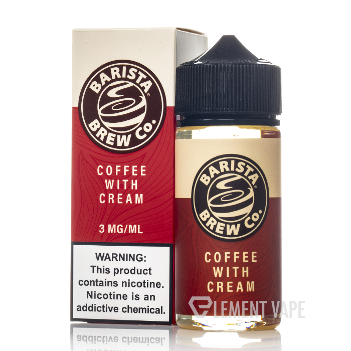 coffe flavored vape Coffee With Cream - Barista Brew Co. - 100mL FLAVOURS:MANGO ICE lookah E-Liquids & Vape Juice