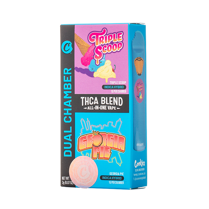 damn vape nitrous zaion kit Cookies THC-A Dual Chamber Disposable 2G