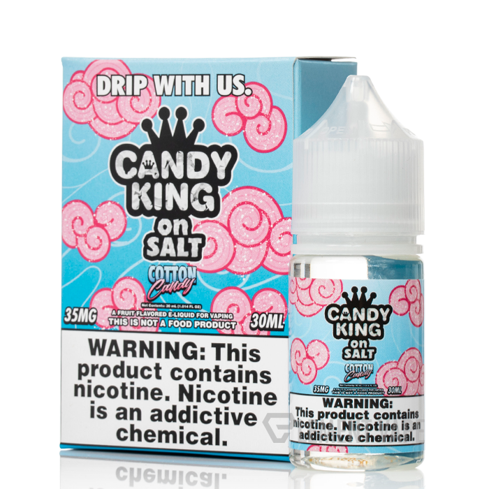 Cotton Candy - Candy King Salts - 30mL $9.99