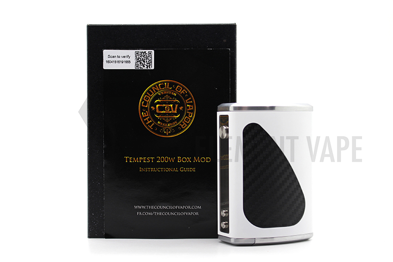 Council of Vapor Tempest 200W TC Box Mod