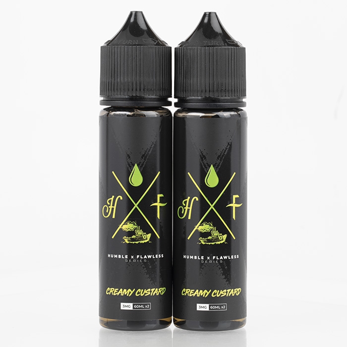 Creamy Custard - Humble x Flawless E-Liquid | 120mL Vape Juice