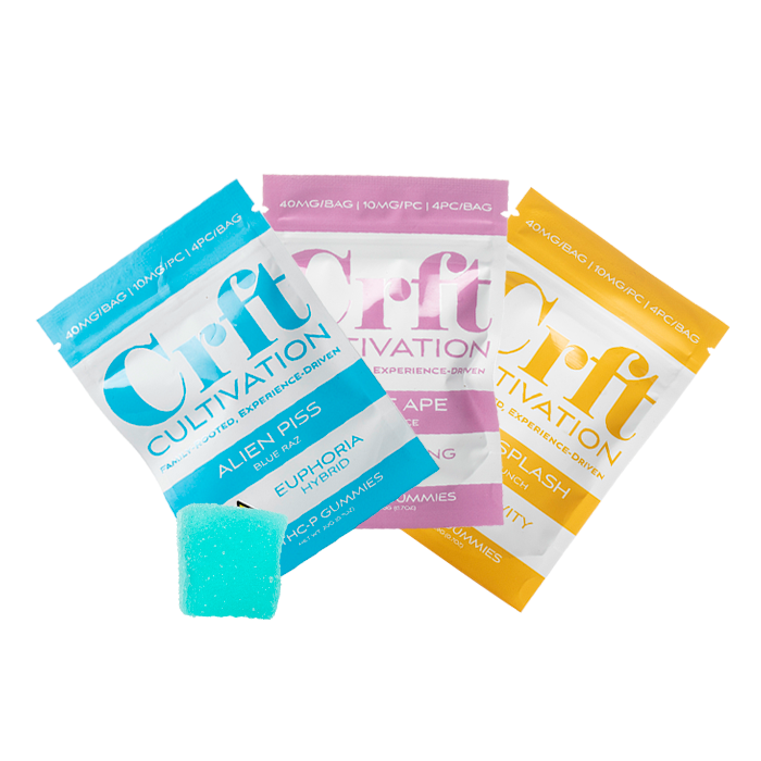 CRFT Cultivation Delta 9 THCP Gummies 40mg $3.99