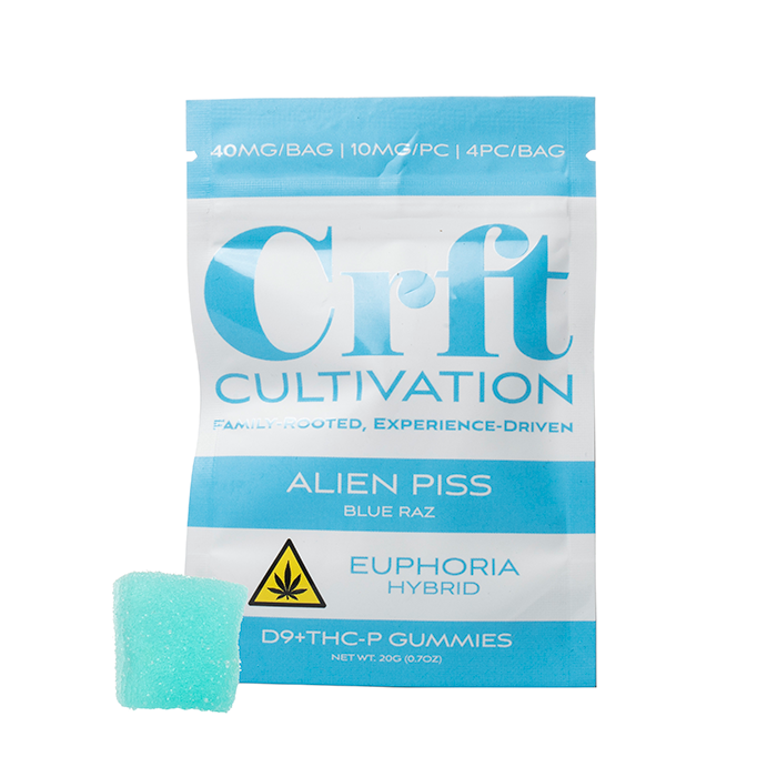 CRFT Cultivation Delta 9 THCP Gummies 40mg $3.99