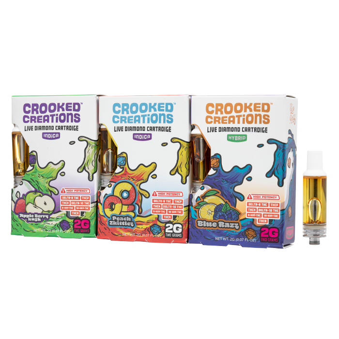 Crooked Creations Live Diamond Cartridge 2G - $49.90