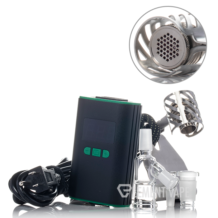 elfbar elfa master akku Ruby Twist Ball Vape Kit – Titanium Injector & Ruby Core – The Stash Shack main image 1