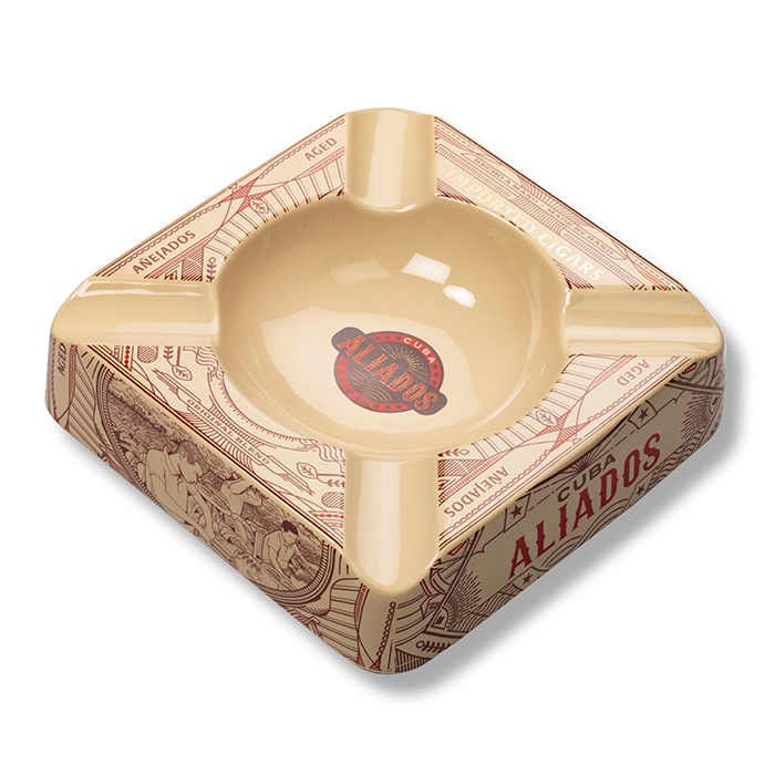Cuba Aliados Ceramic Ashtray - $49.99