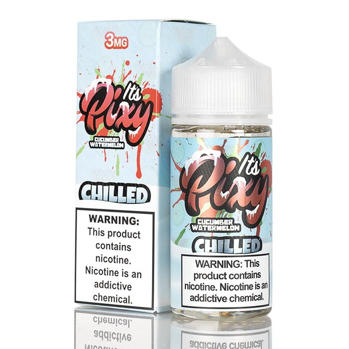 Cucumber Watermelon CHILLED - It's Pixy - Shijin Vapor | 100mL Vape Juice