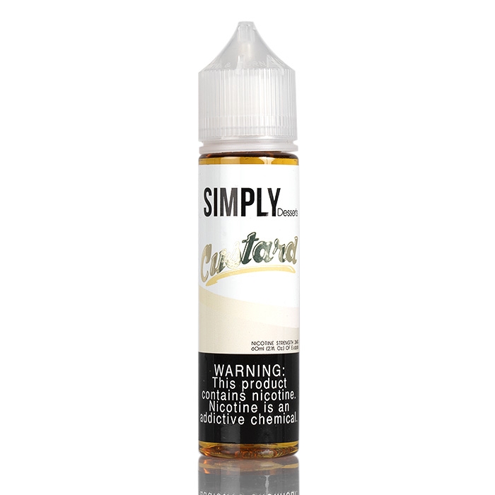 creamy dessert vape juice Custard - Simply E-Liquid Colors:Golden Hour (Special Edition) Draw Activated Vape Skin Decal Vinyl Wrap