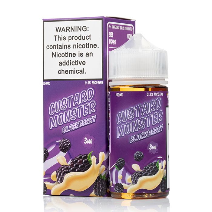 Blackberry - Custard Monster - 100mL