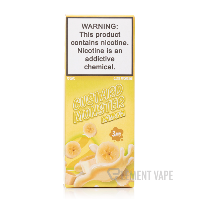 Banana - Custard Monster - 100mL $13.99
