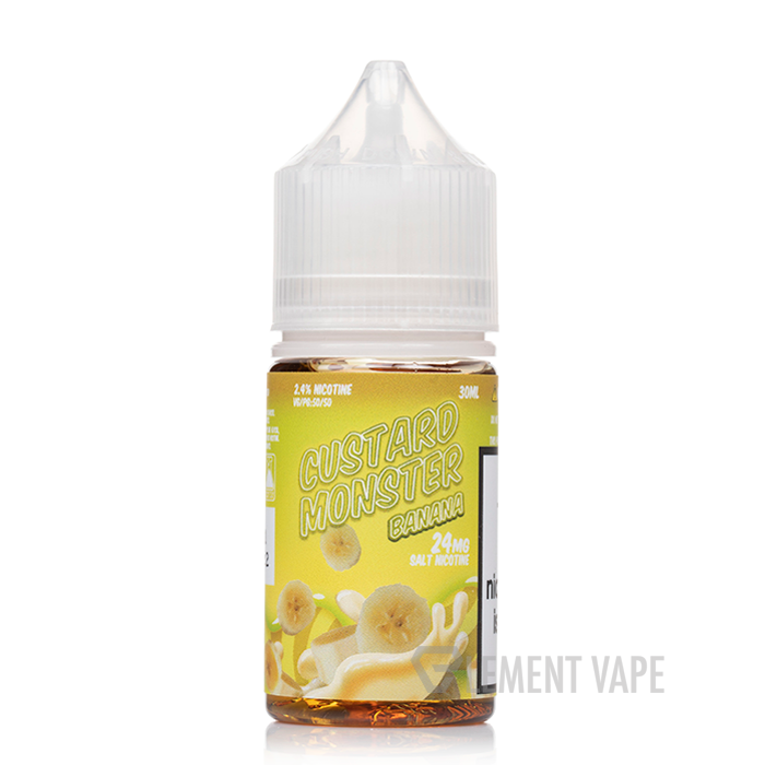 Banana - Custard Monster Salts - 30mL $10.99