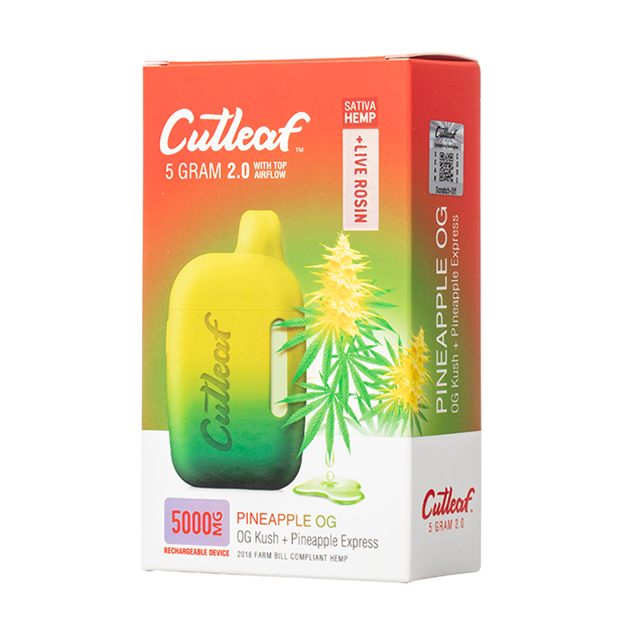 Cutleaf Live Rosin Disposable 5G Cutleaf Live Rosin Disposable 5G
