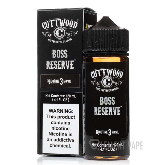 Boss Reserve - Cuttwood E-Liquid