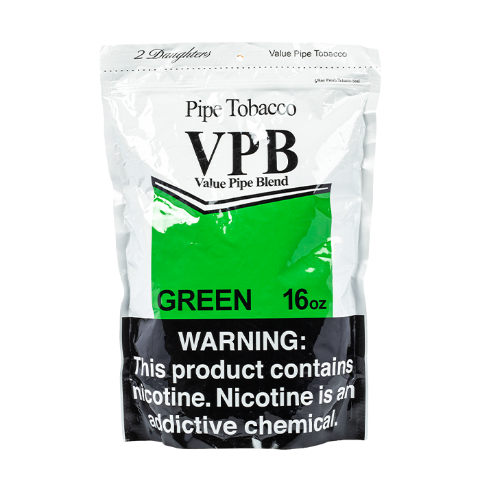 is there nicotine in pipe tobacco Daughters and Ryan VPB Green Pipe Tobacco