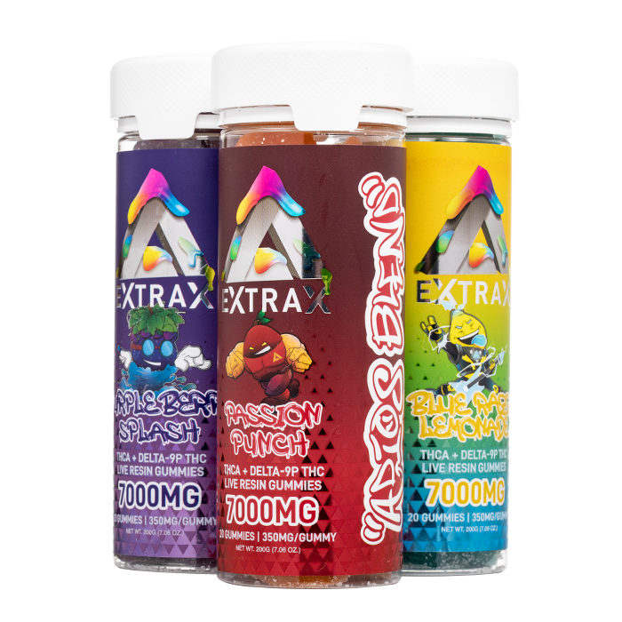 Delta Extrax Adios Blend Gummies 7000mg $21.99