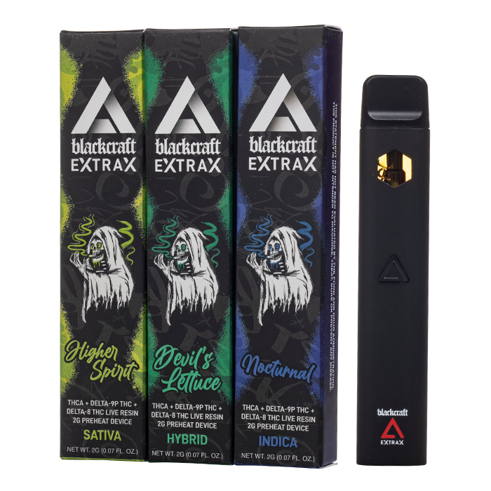 Delta Extrax Blackcraft Disposable 2G