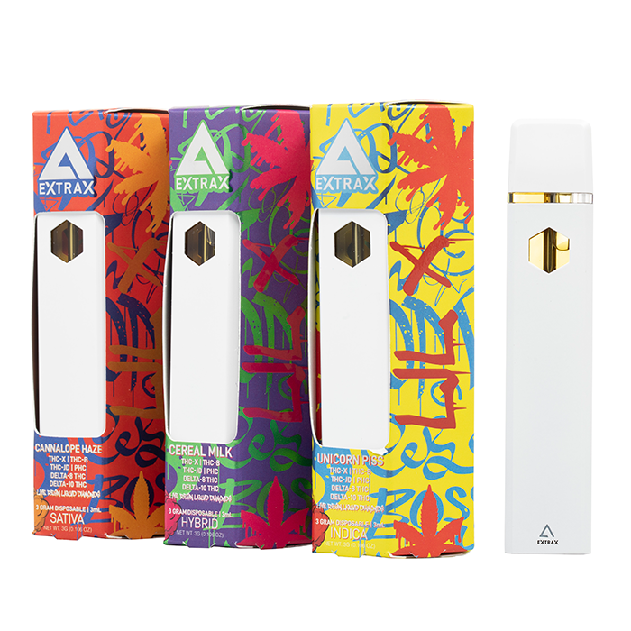 Delta Extrax Live Resin Liquid Diamonds Disposable 3G