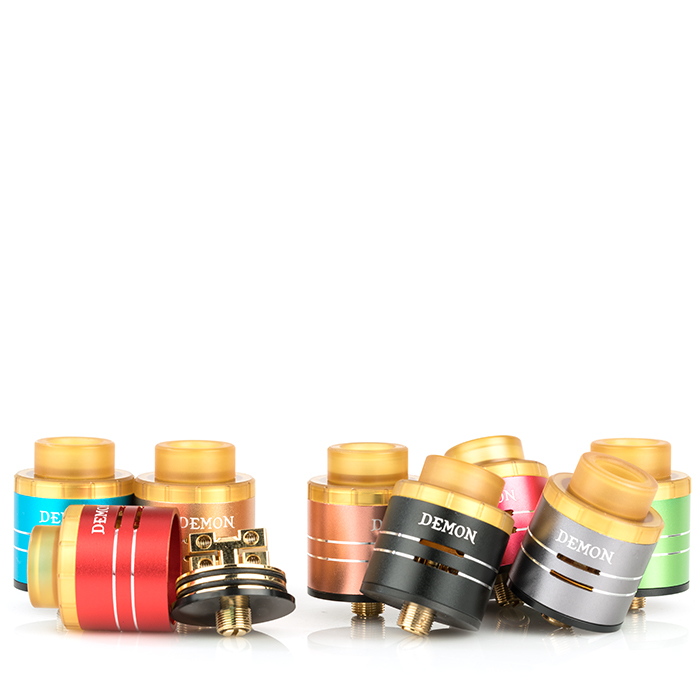 rda voopoo drag Demon 24mm by | Two-Post Flavor:Blue Dragon seamless vaping experience Lost Mary Short Circuit: