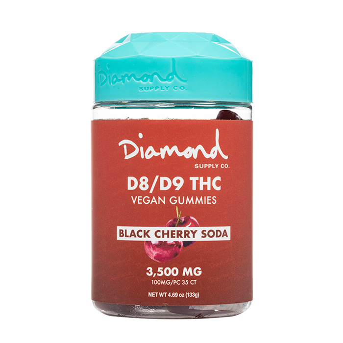 Diamond Cannabis Co D8/D9 THC Gummies 3500mg $19.99