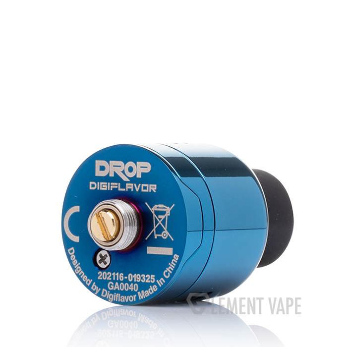 Tanks / Cartomizers Digiflavor Drop V1.5 RDA Dual Coil Configuration 24mm -  3FVape Digiflavor Drop Rda V1.5 24mm Reviews Australia