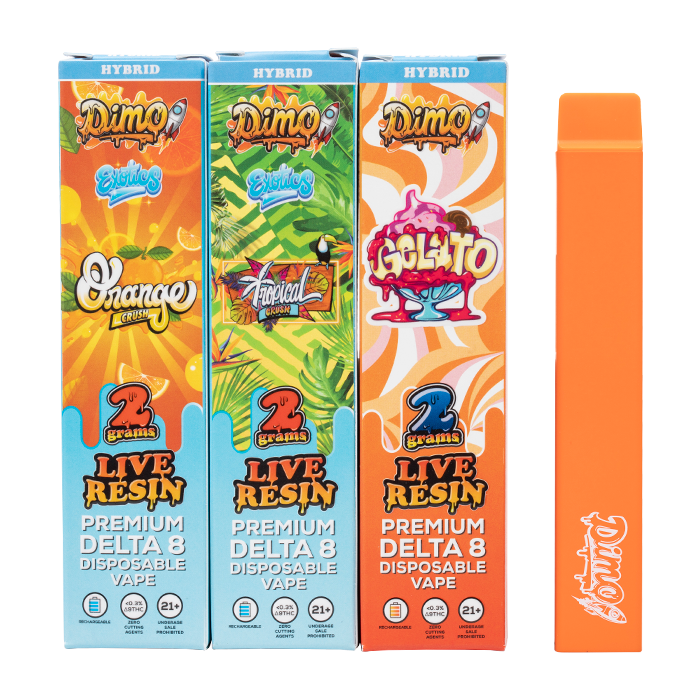 dino vape Dimo Delta-8 Disposable Vape 2G