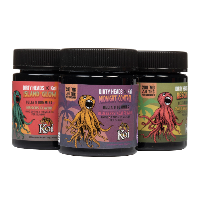 Dirty Heads x Koi Delta-9 Gummies 200mg - $49.90