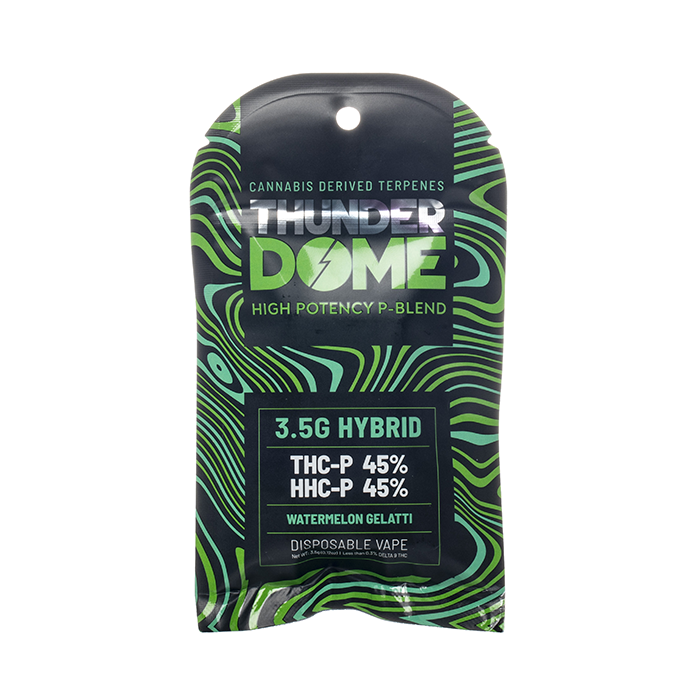 THEDRIPPER BOX DAMNGOOD!! × NATURE TONES Dome Wrecker Thunder Dome P Blend Disposable 3.5G - $16.99
