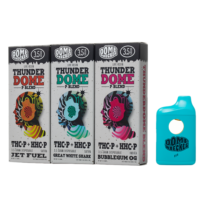 Dome Wrecker Thunder Dome P Blend Disposable 3.5G - $18.99 Dome Wrecker Thunder Dome P Blend Disposable 3.5G - $18.99