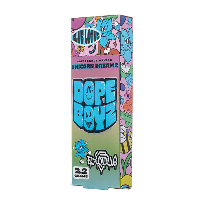 blue lotus vape disposable Dope Boyz Blue Lotus Disposable 2.2G