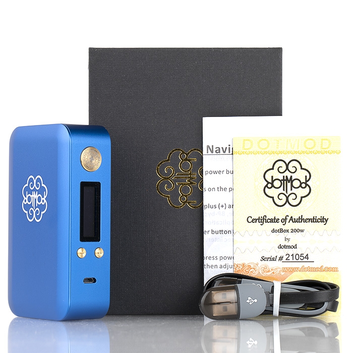 dotmod dotBOX V2 200W TC Box Mod - $49.90
