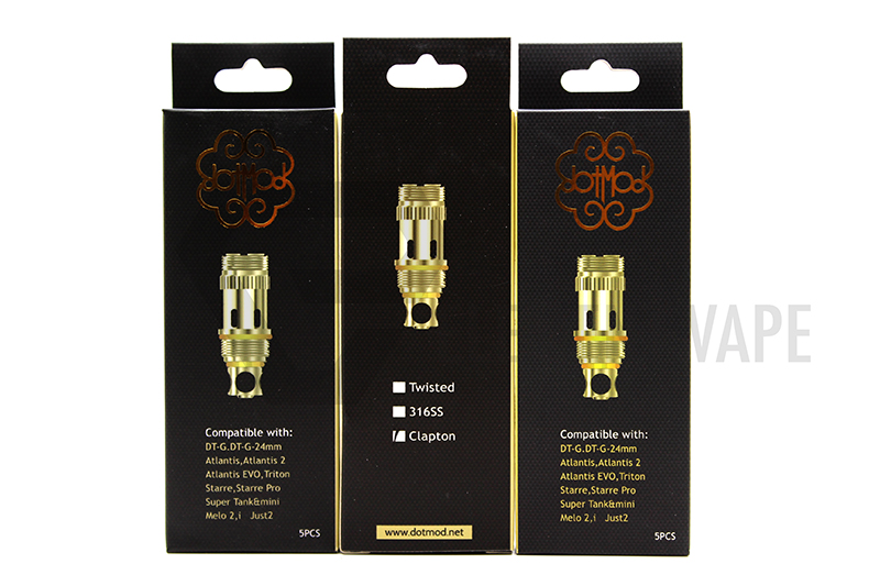 Dotmod Petri Tank Replacement Coils | Cross-Compatibility w/ cCell
