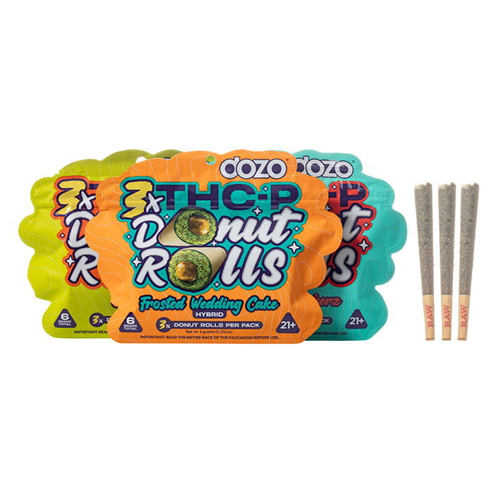 DOZO 3x THCP Donut Rolls 6G $19.99