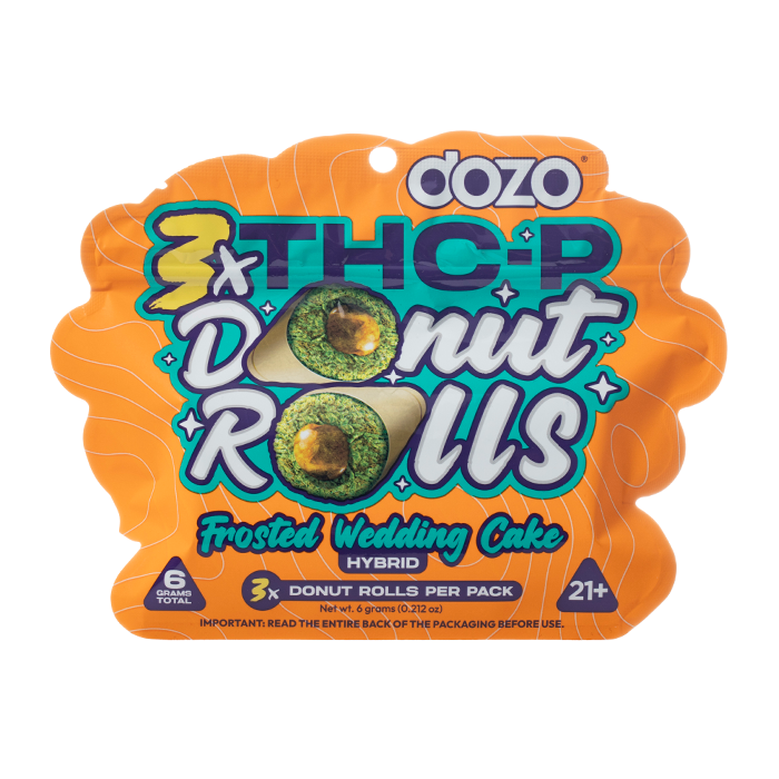 DOZO 3x THCP Donut Rolls 6G - $19.99