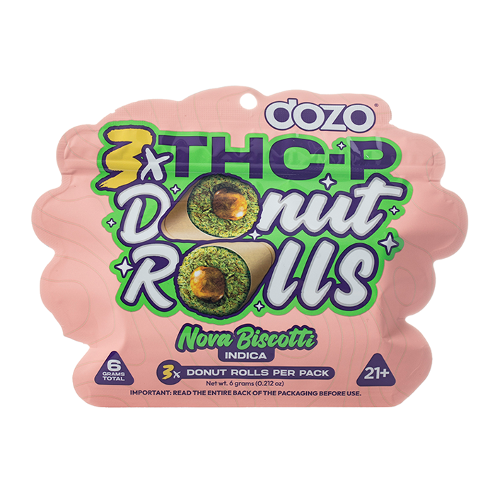 DOZO 3x THCP Donut Rolls 6G - $19.99
