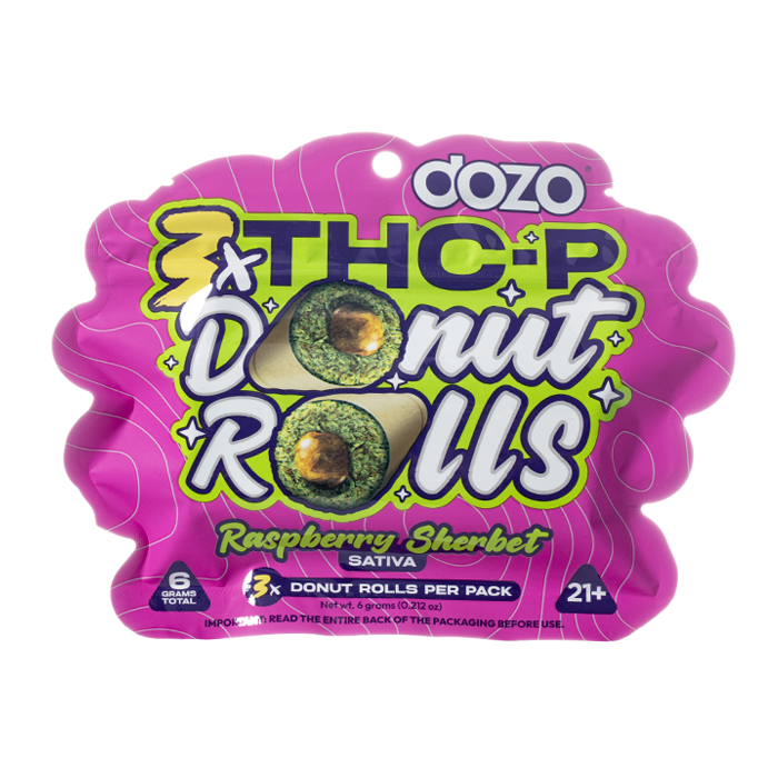 DOZO 3x THCP Donut Rolls 6G - $19.99