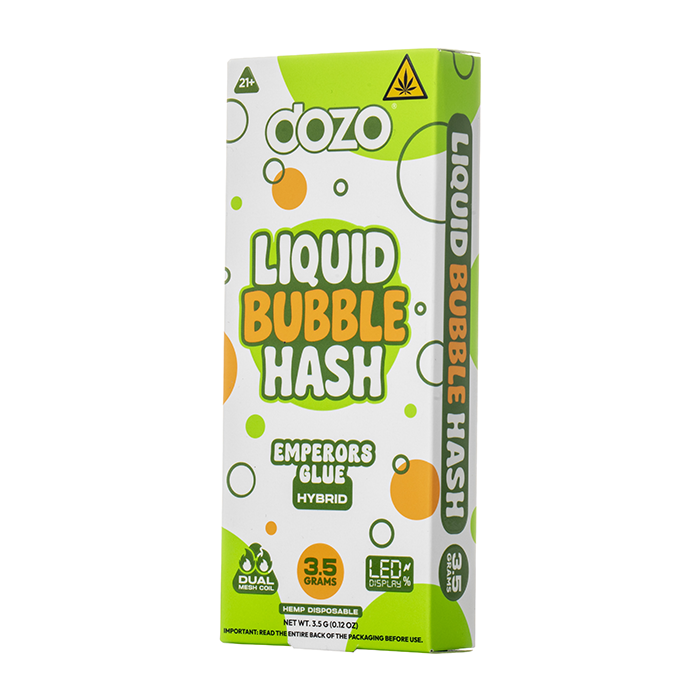 DOZO Liquid Bubble Hash Disposable 3.5G $19.99