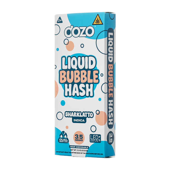 bubble disposable vape DOZO Liquid Bubble Hash Disposable 3.5G