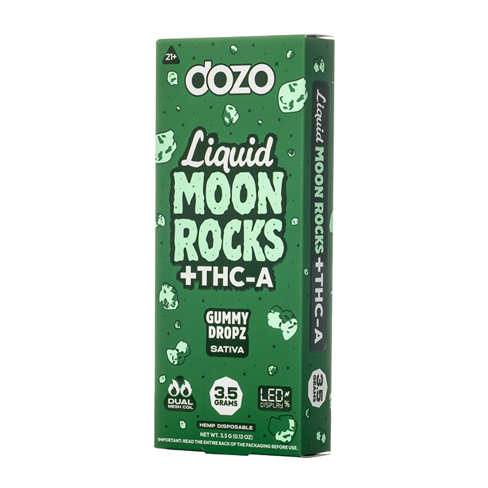 DOZO Liquid Moon Rocks THCA Disposable 3.5G - $22.99 DOZO Liquid Moon Rocks THCA Disposable 3.5G - $22.99