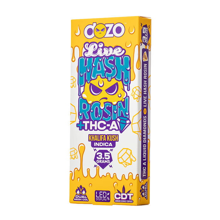 DOZO Live Hash Rosin + THC-A Disposable 3.5G